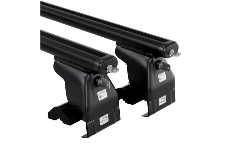 Amos Bagażnik D-2(1,65) belki aluminiowe (black) AERO