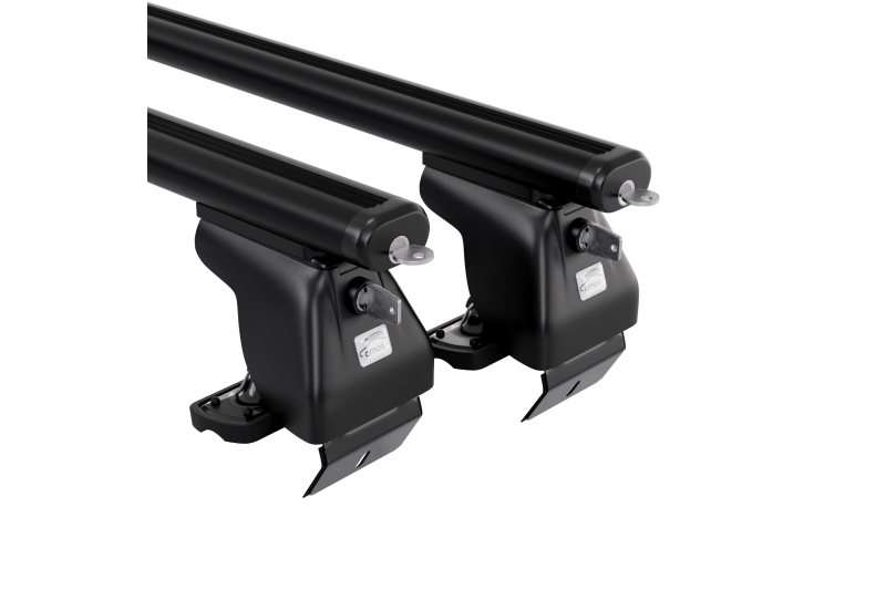 Amos Bagażnik D-6(1,3) belki aluminiowe (black) AERO