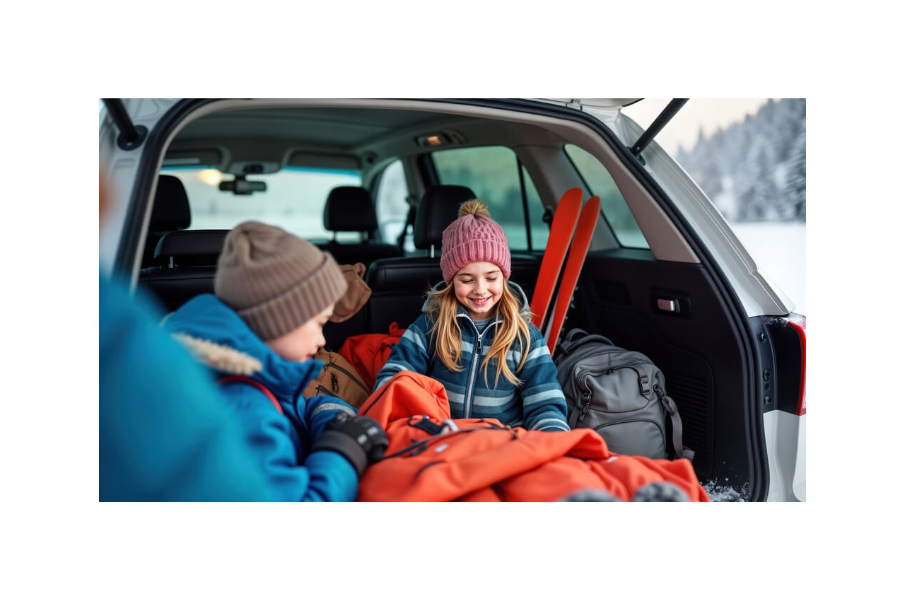 Czy można przewozić narty w bagażniku bez specjalnych uchwytów?